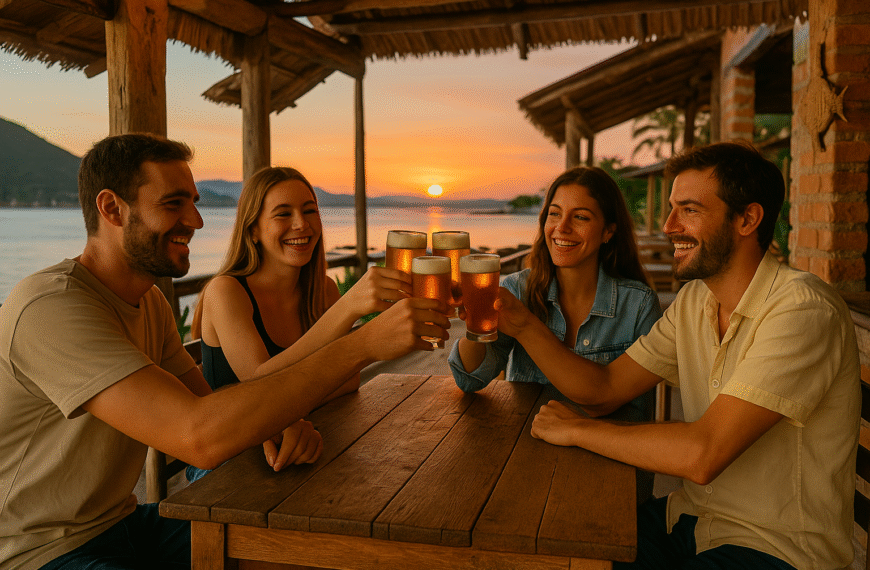 Descubra os melhores bares para um happy hour em Florianópolis. De cervejarias artesanais a bares com vista, veja onde brindar o fim do dia com estilo.